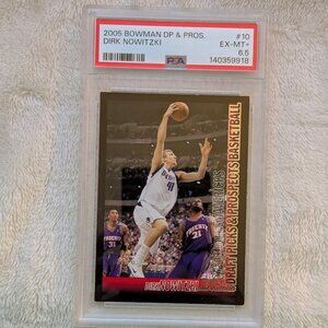 OB1 2005 BOWMAN DP & Pros Dirk Nowitzki #10 GRD Ex-MT+ 6.5